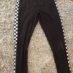 Checker leggings